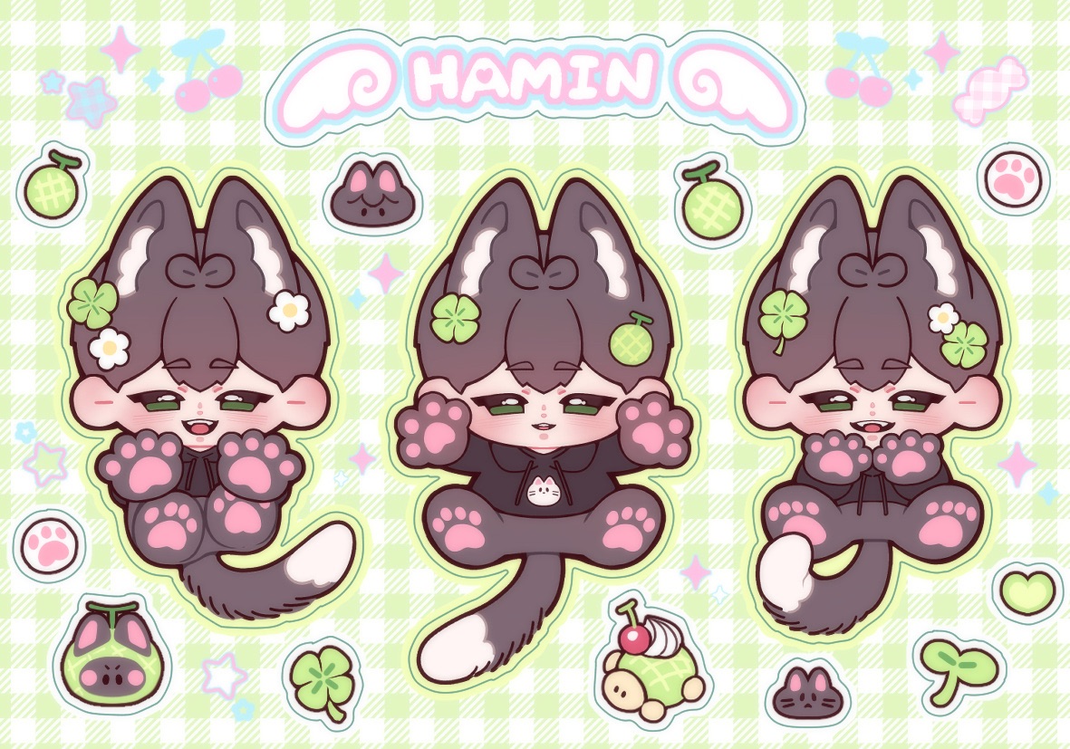 河玟喵掌貼紙🐈‍⬛🐾