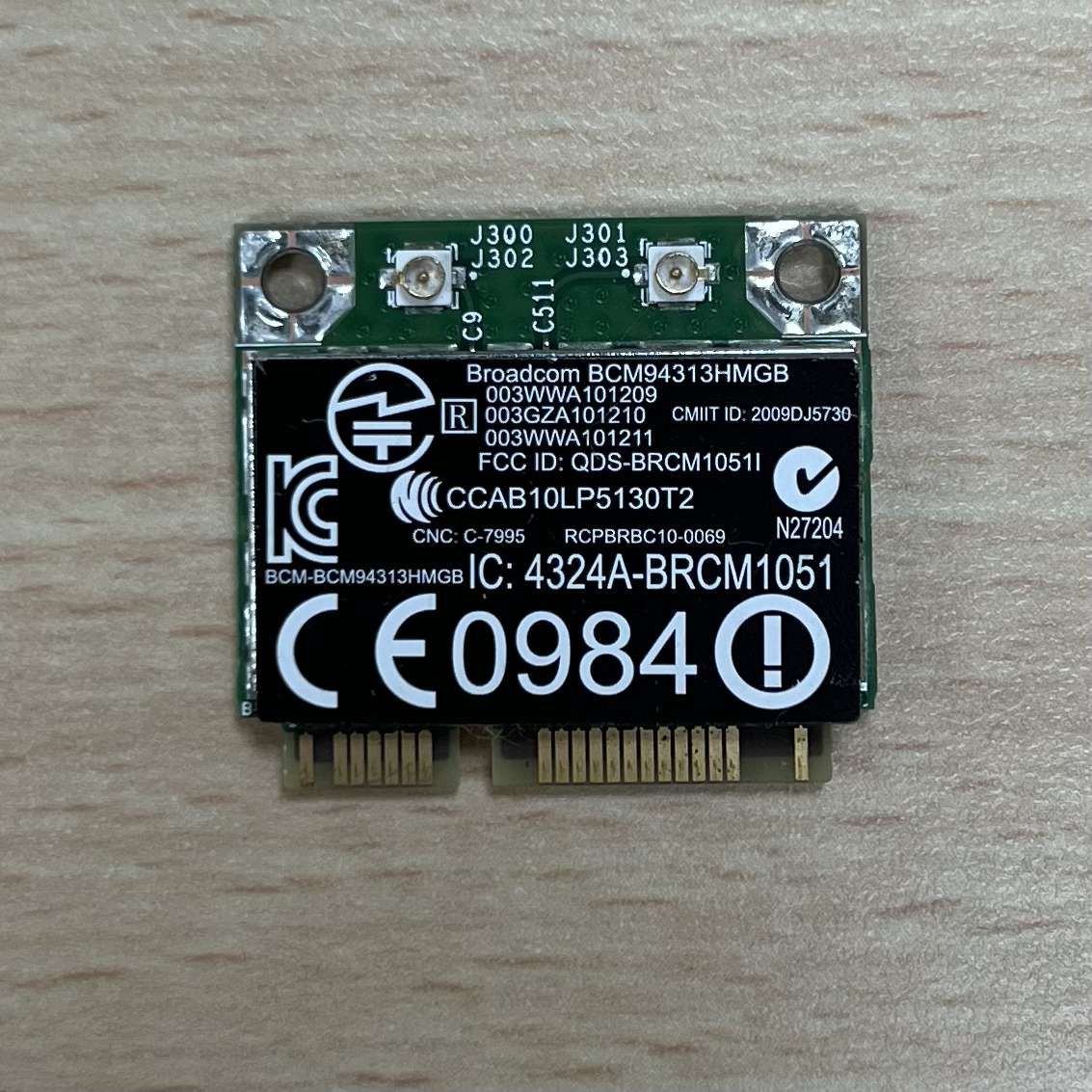 筆電用 博通 Broadcom BCM94313HMGB mini PCIE