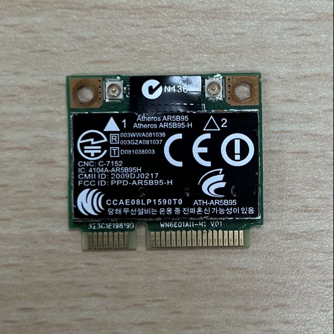 筆電用 Atheros AR5B95 mini PCIE