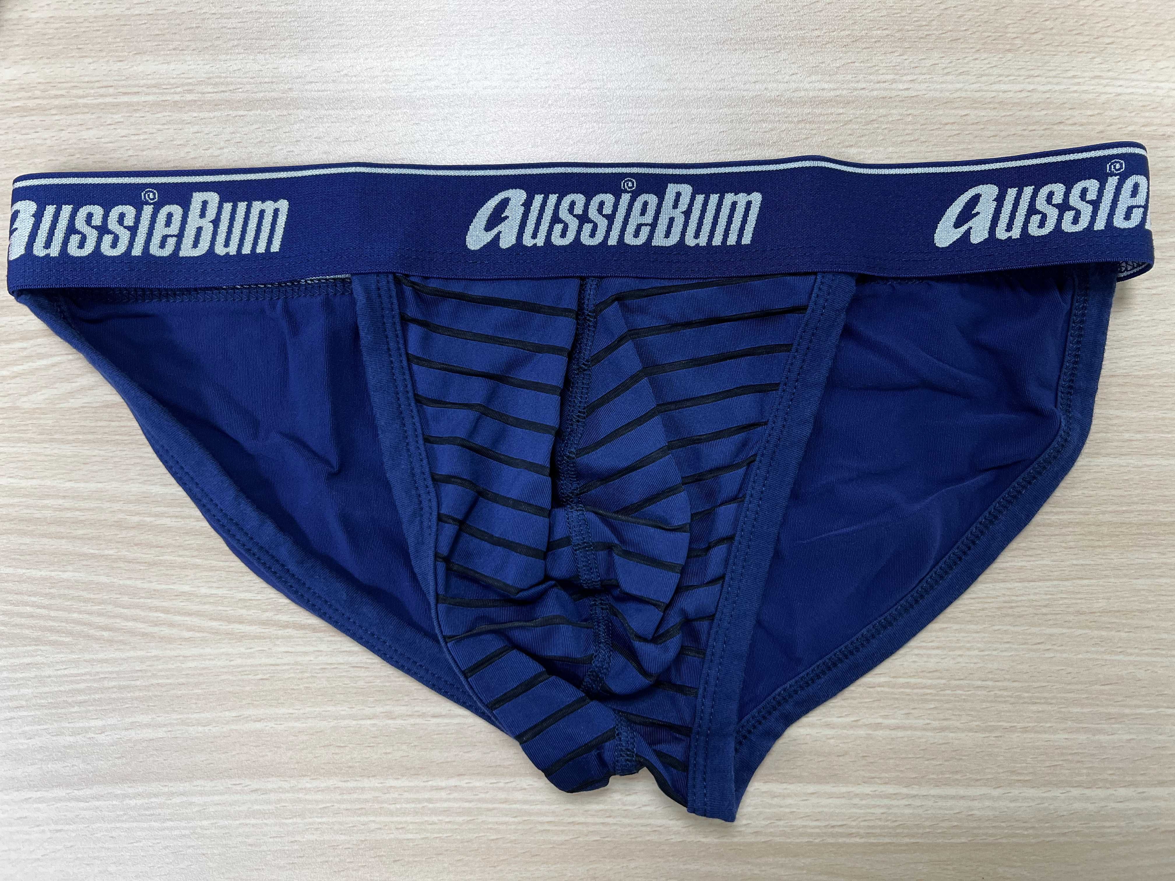 澳洲雄風 AussieBum Slink 2.0囊袋三角褲 比基尼 藏藍 M大小