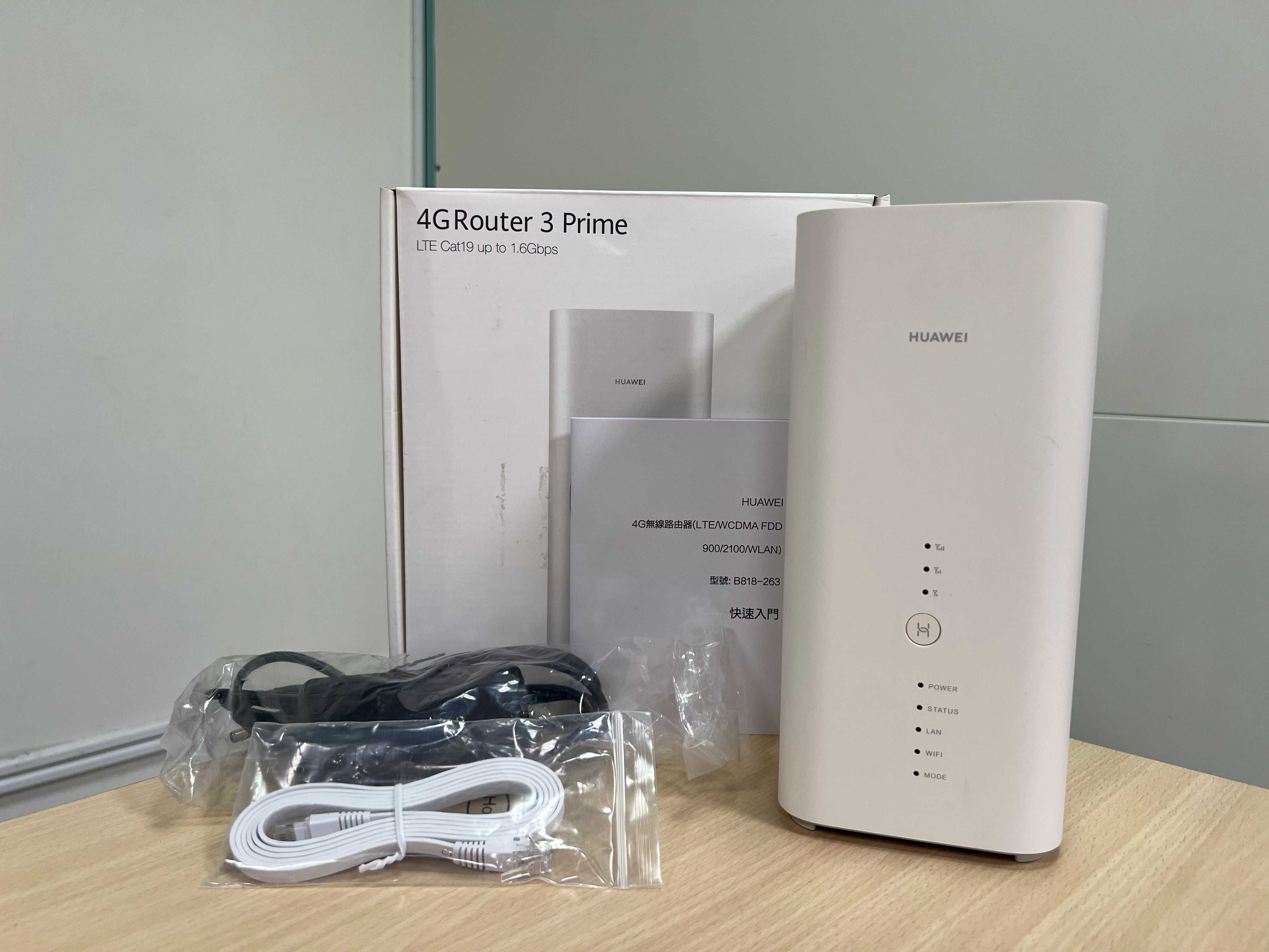 HUAWEI 華為 B818-263台版 4G 4CA LTE Wifi分享器 路由器 行動網路 插sim卡上網
