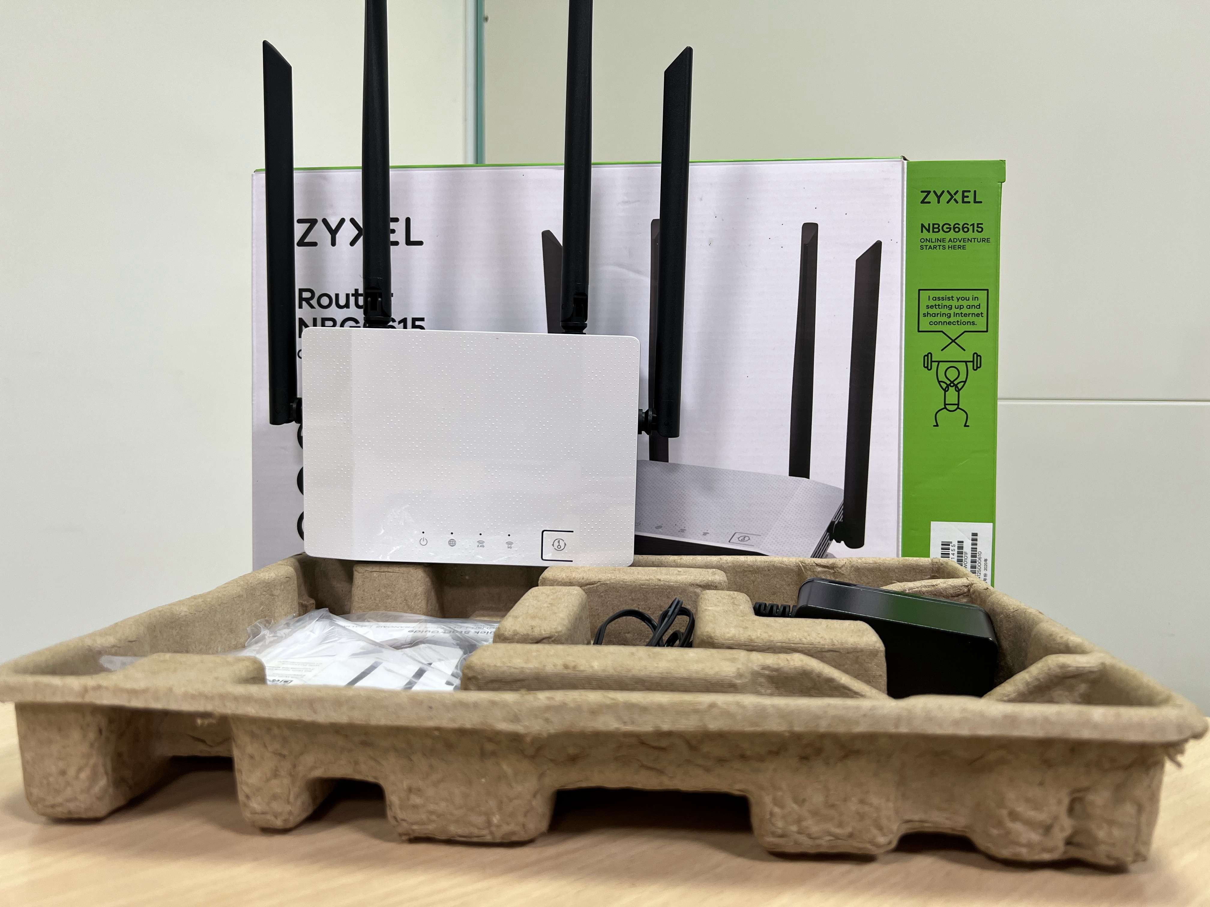 ZYXEL合勤 NBG6615 AC1200 Wi-Fi 5 Gigabit雙頻無線WI-FI分享器 路由器