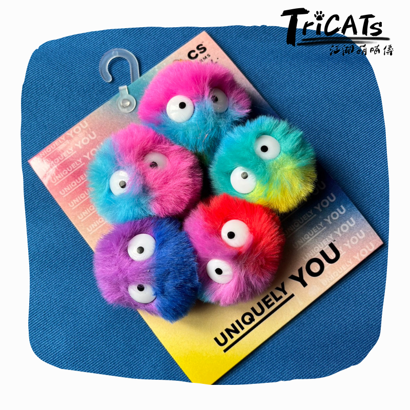 Crocs 彩色小精靈 毛球  5入/組 鞋扣