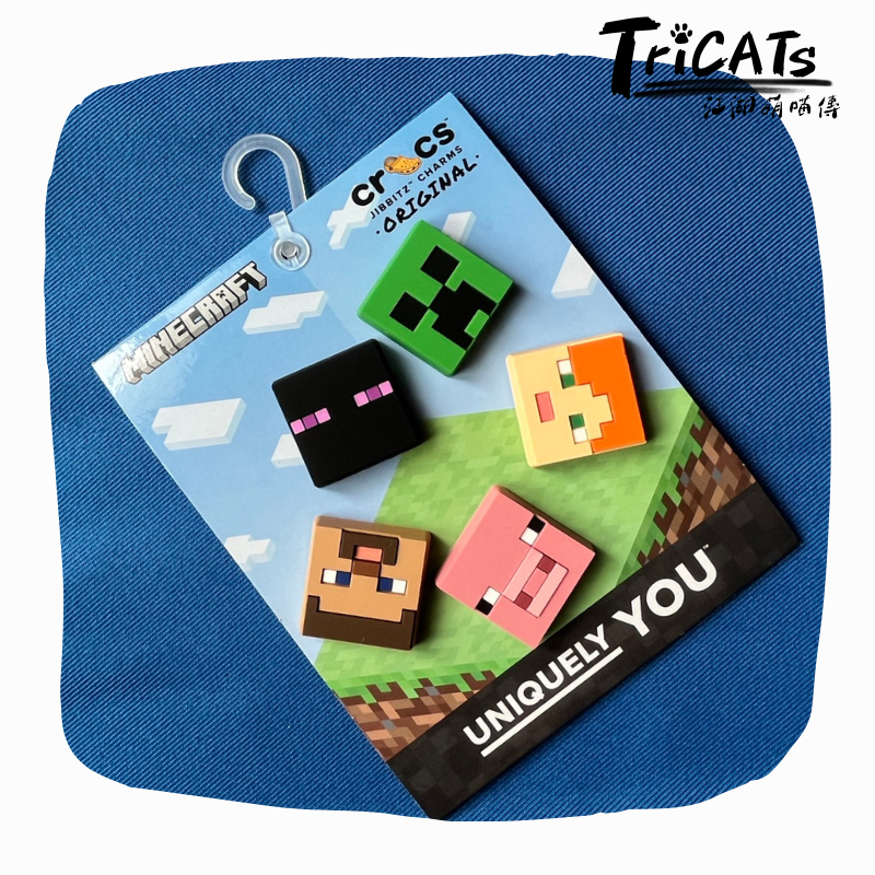 Crocs MINECRAFT 創世神 5入/組 鞋扣