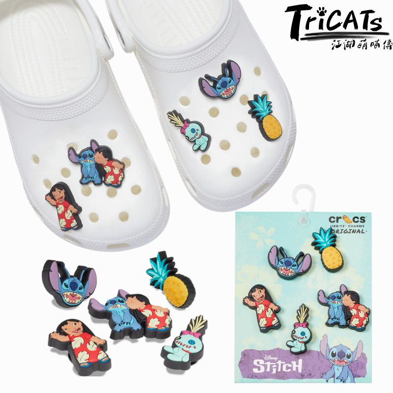 Crocs 史迪奇5入/組 單入  鞋扣