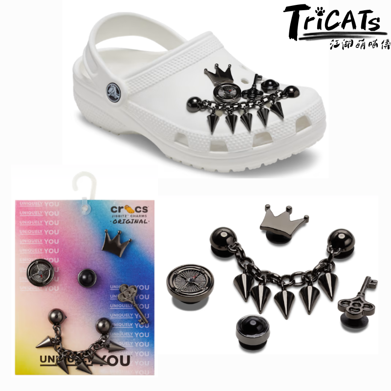 Crocs金屬 5入/組 鞋扣