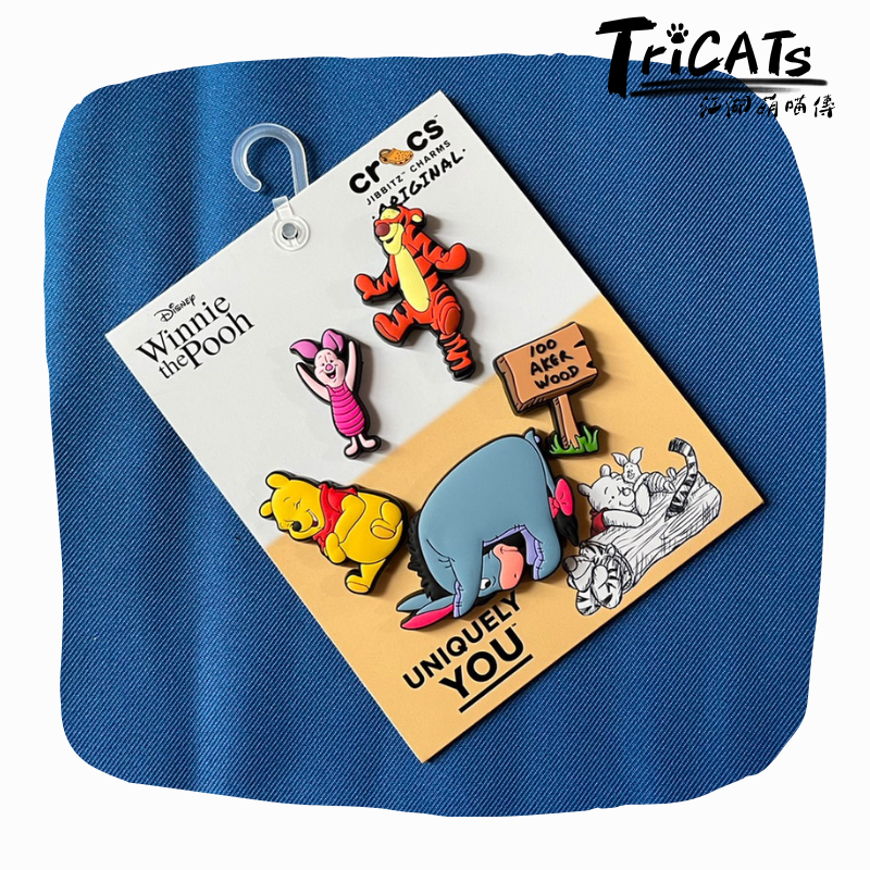 Crocs小熊維尼 5入/組 鞋扣