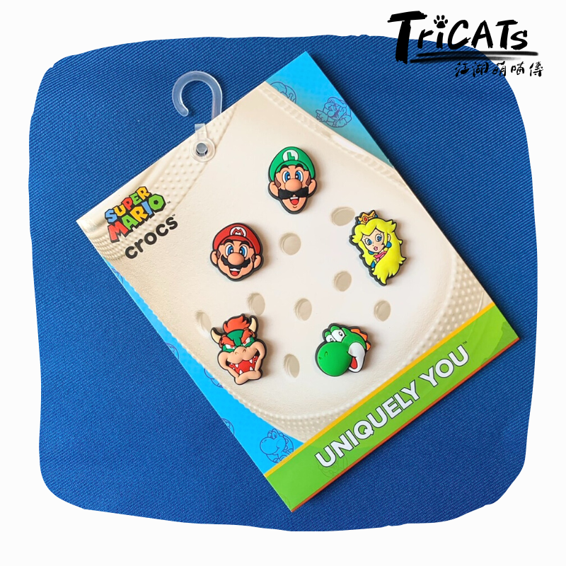 Crocs馬力歐 5入/組 鞋扣