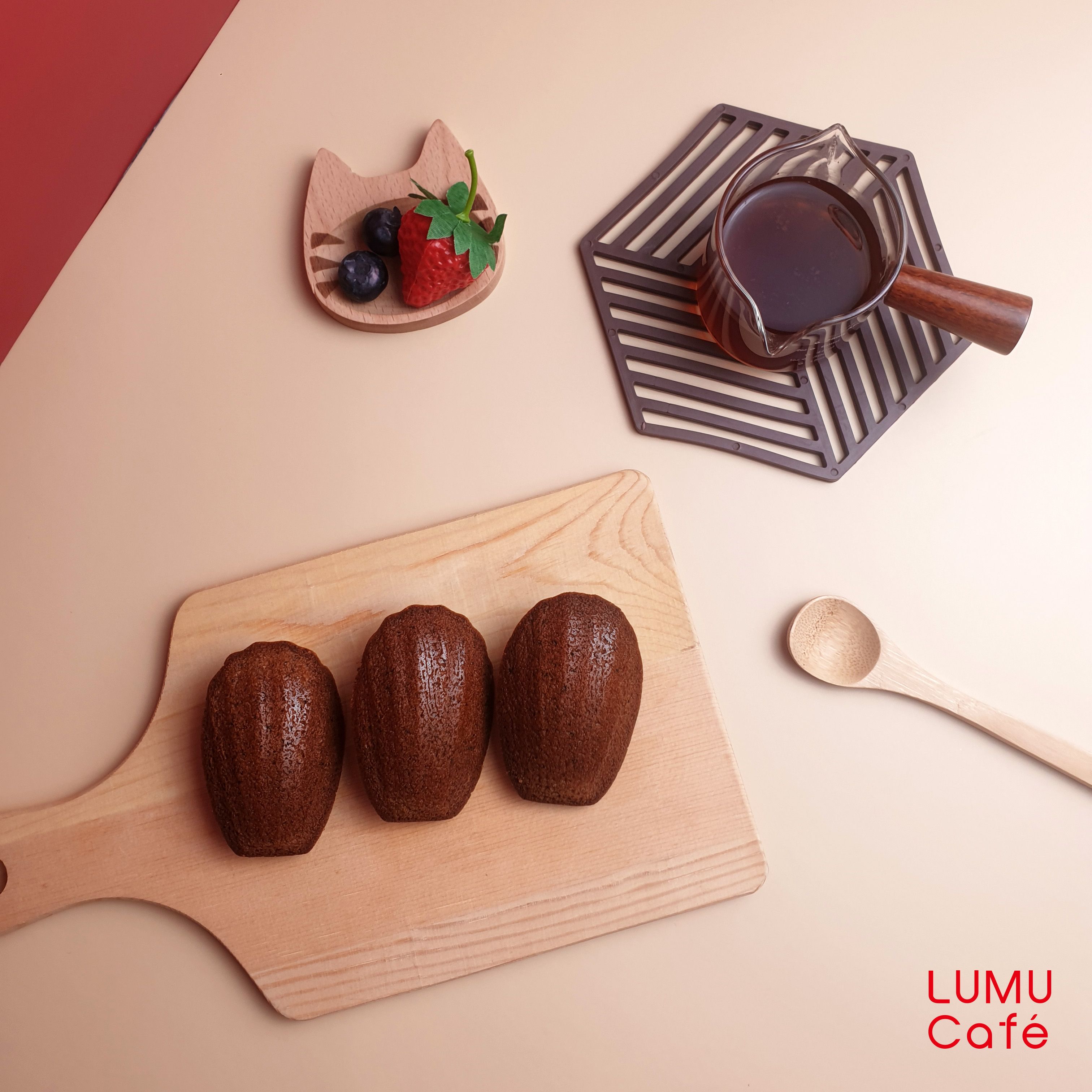 伯爵茶香瑪德蓮 接單製作 常溫蛋糕 甜點 零食 瀘沐咖啡 LUMU Café