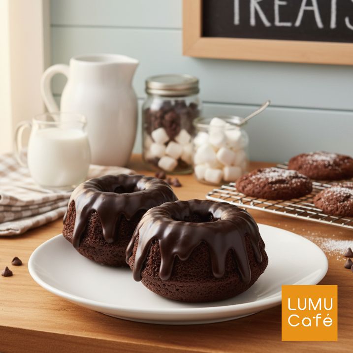 瀘沐咖啡LUMU Café 巧克力咕咕霍夫小蛋糕 經典可可淋醬 派對小蛋糕 活動禮物 節日贈品 婚禮小物