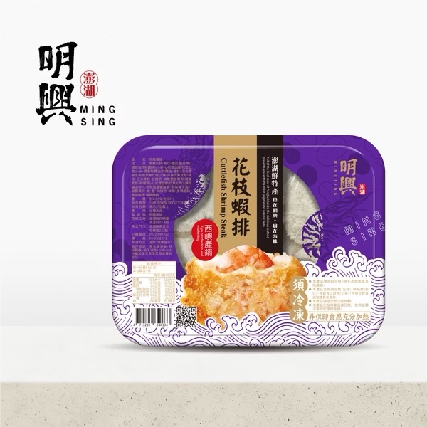 澎湖明興｜花枝蝦排350g
