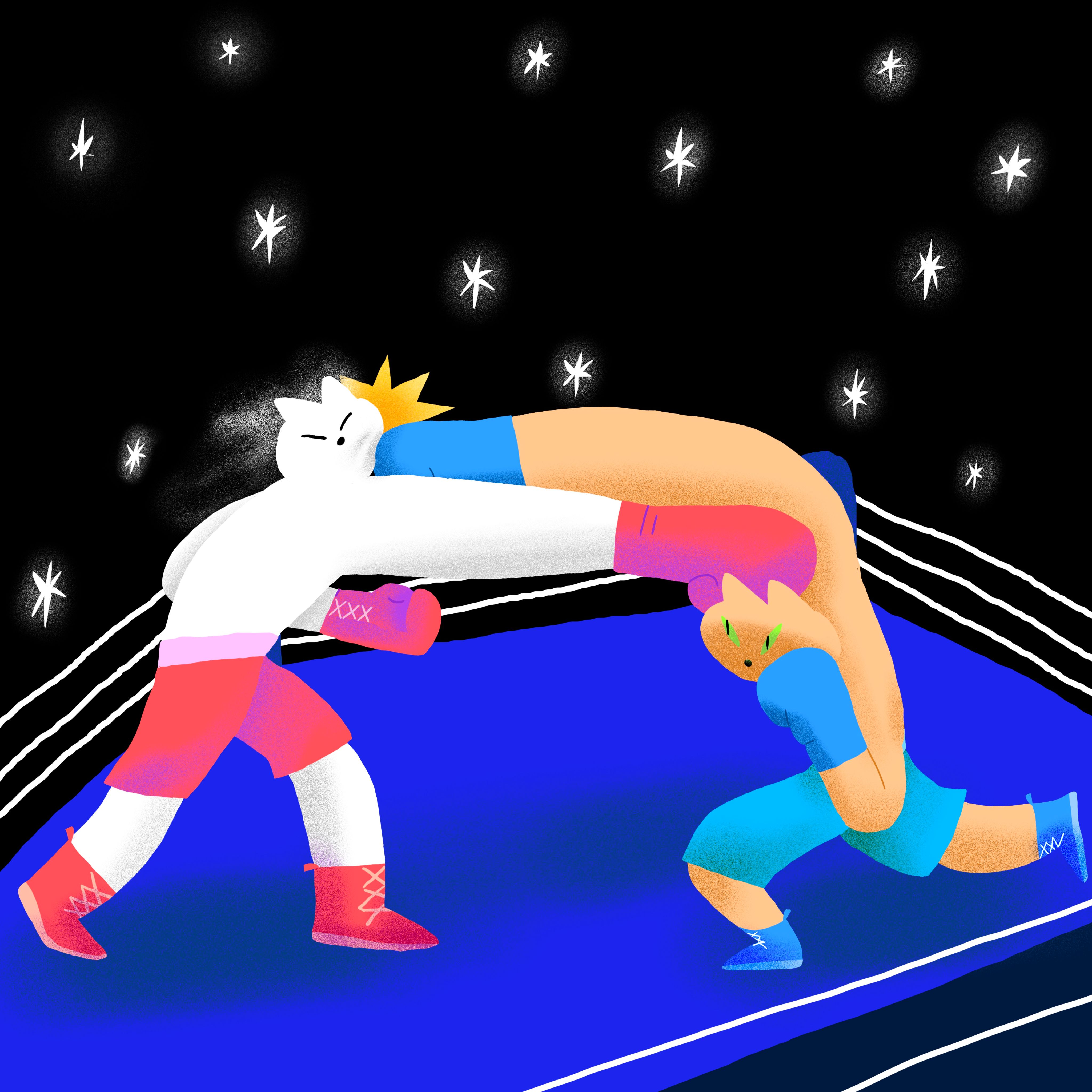 明信片｜反擊拳