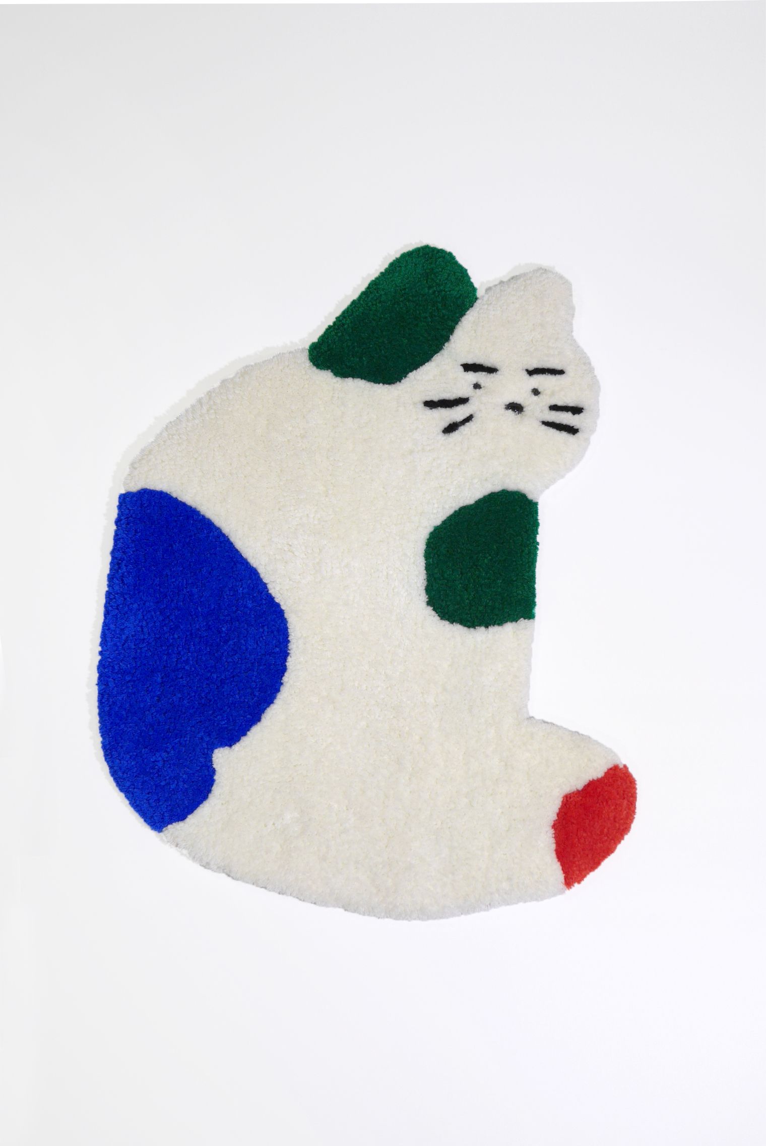 簇絨毯｜三花貓咪