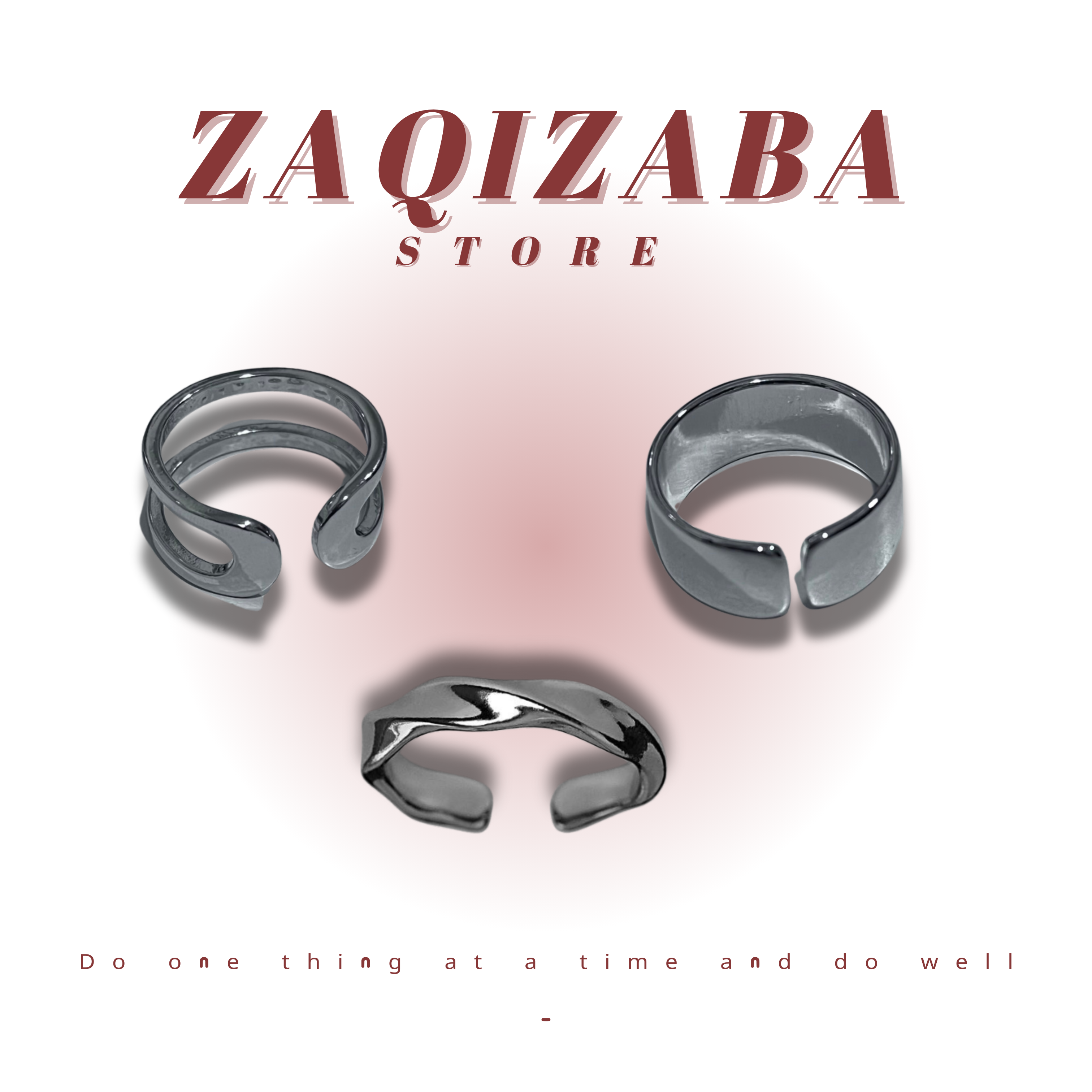 三件套男士個性【925鍍銀戒】