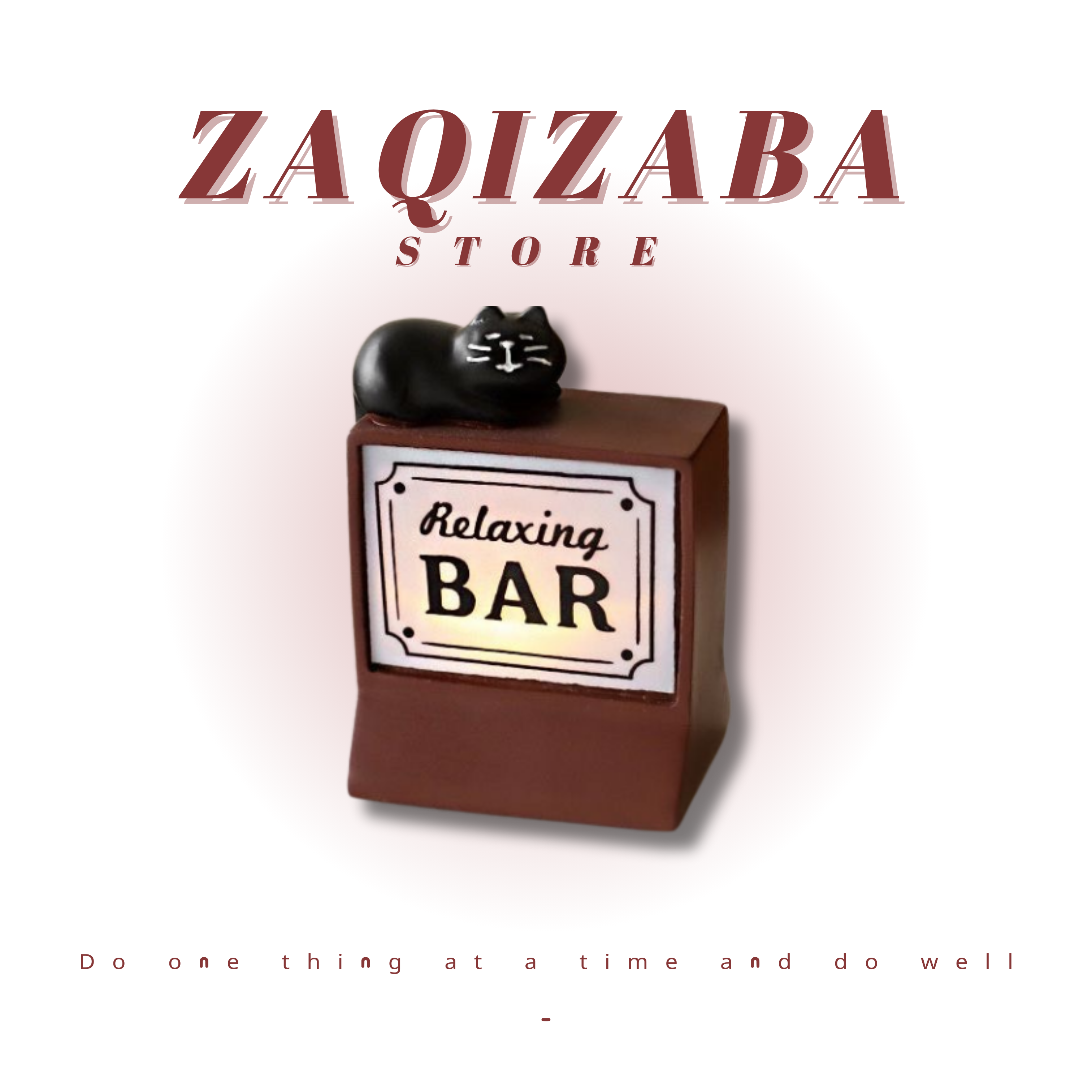 貓咪酒吧造型夜燈