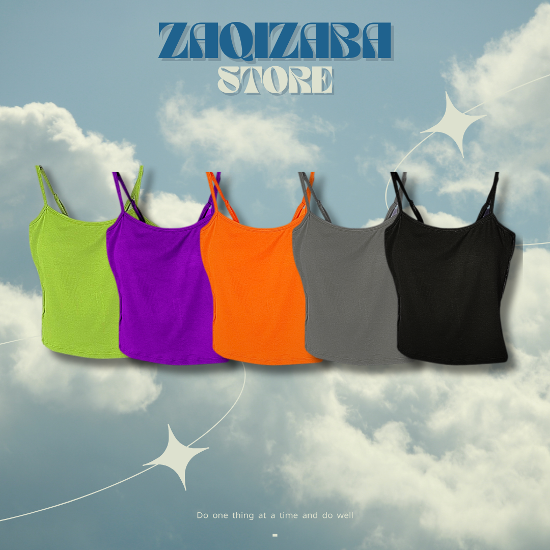 多巴胺純色遮肉背心