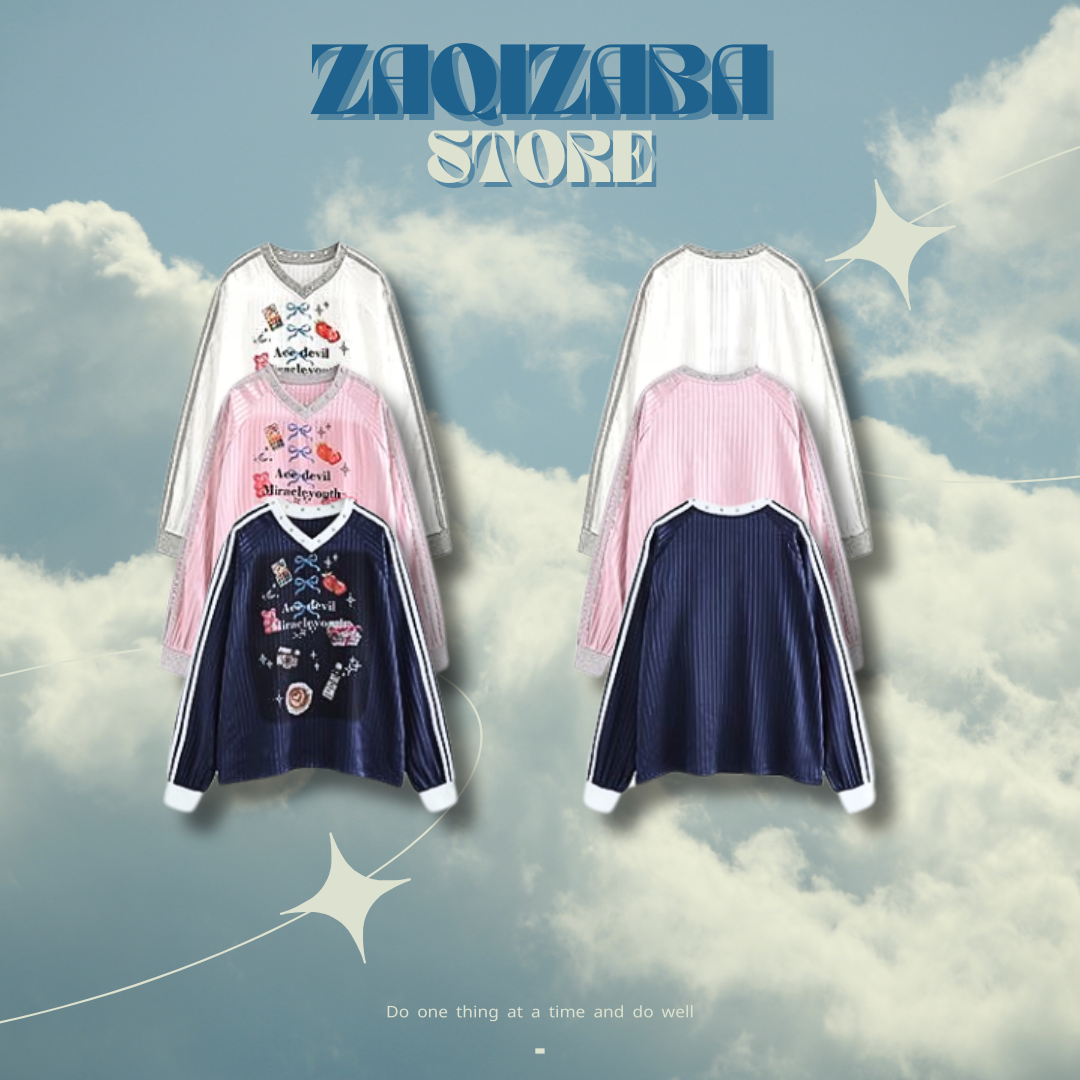 美式V領鉚釘球衣