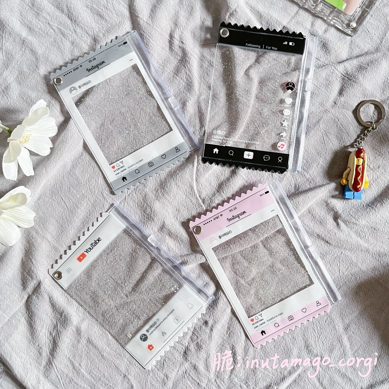 雜誌風｜零食袋卡套