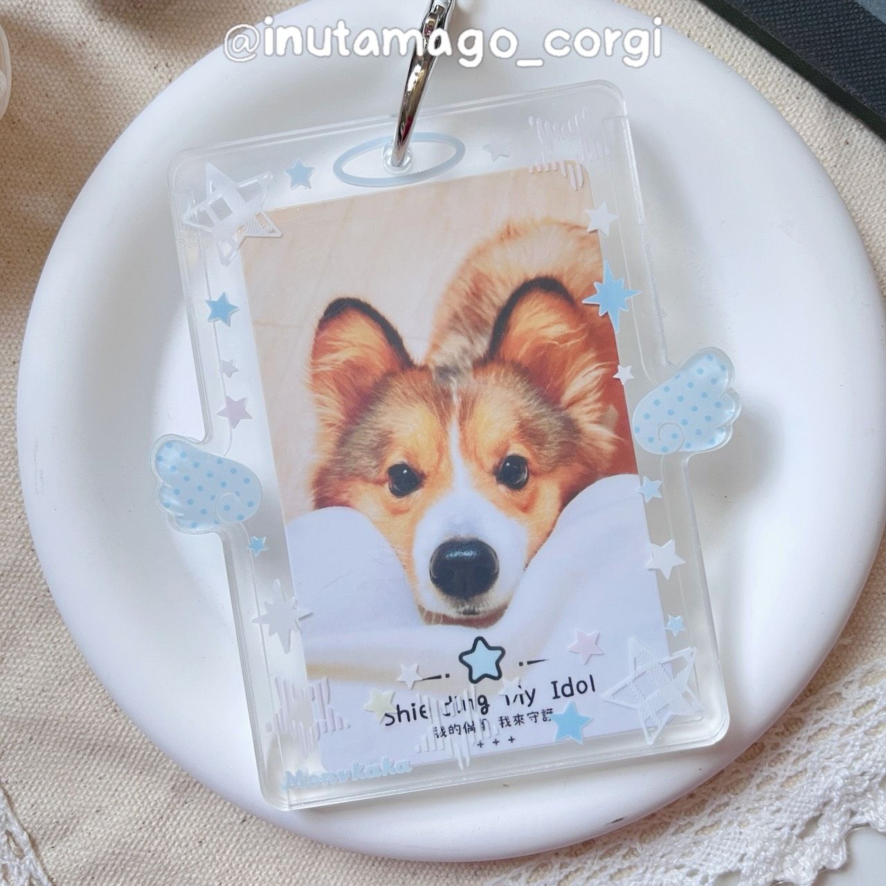 天使款｜壓克力卡磚吊飾