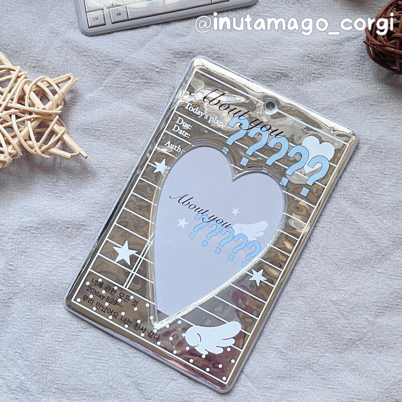 Ins風偶像小卡收納套