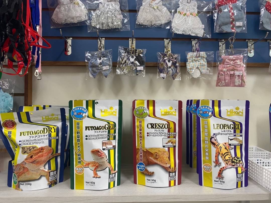 🦎蜥服店𝐏𝐚𝐫𝐭 𝟒（凝膠 飼料 零食區）