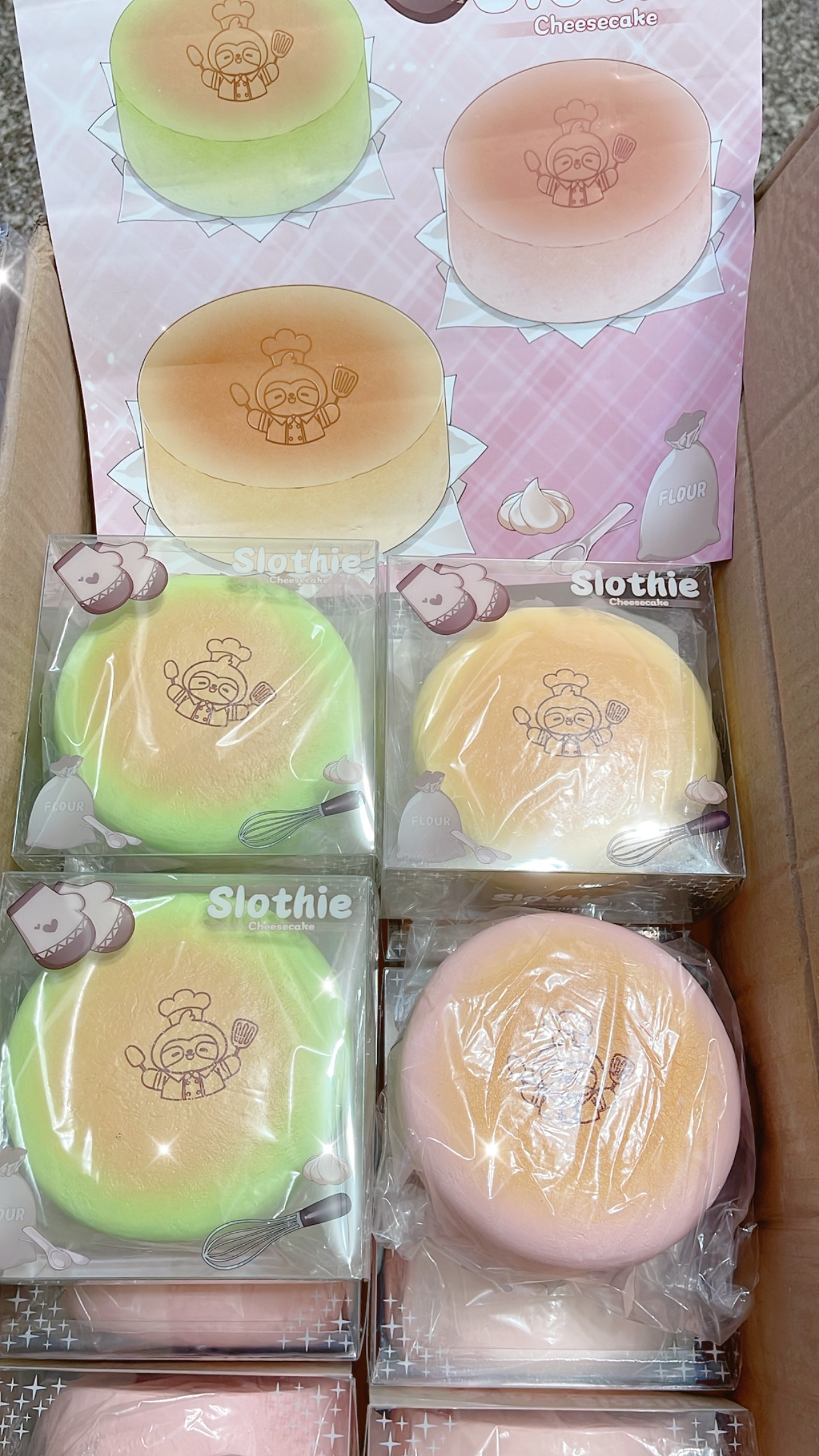 Squishyholic 樹懶芝士蛋糕