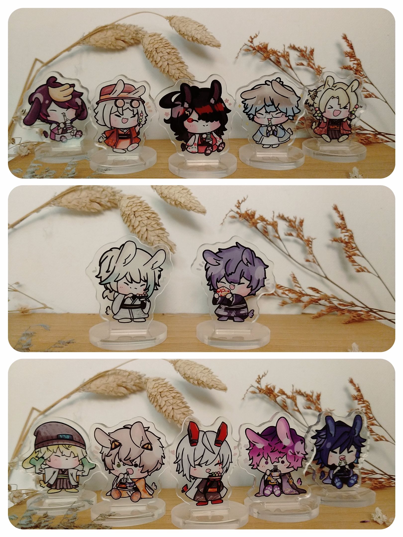 NijiBunnies + Shoto + Aza 立牌