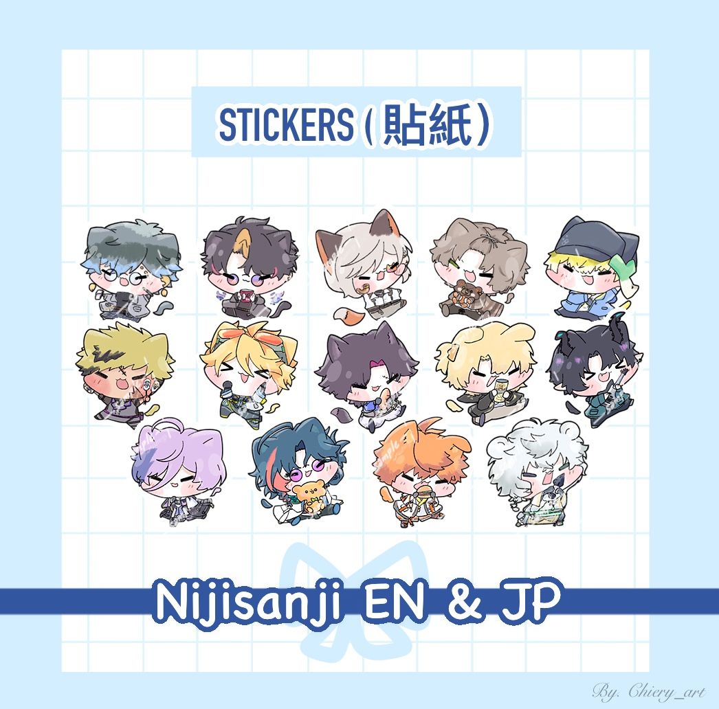 Nijisanji EN ＆ JP 貼紙