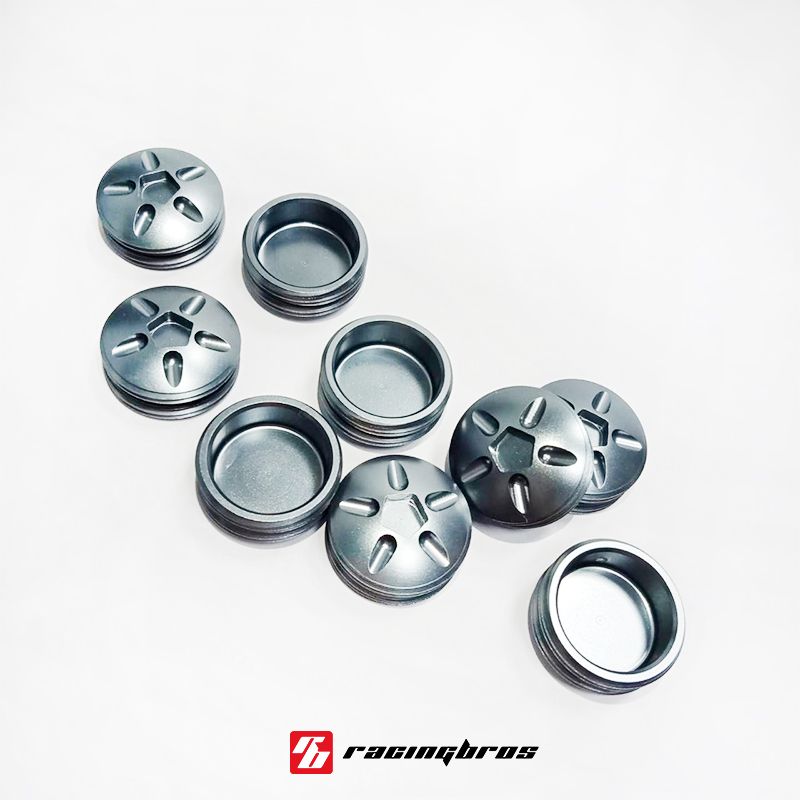 RacingBros 2019 Bazooka下座藍灰飾蓋 （一組兩枚）
