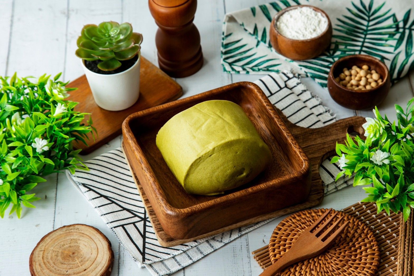 抹茶饅頭（全素）