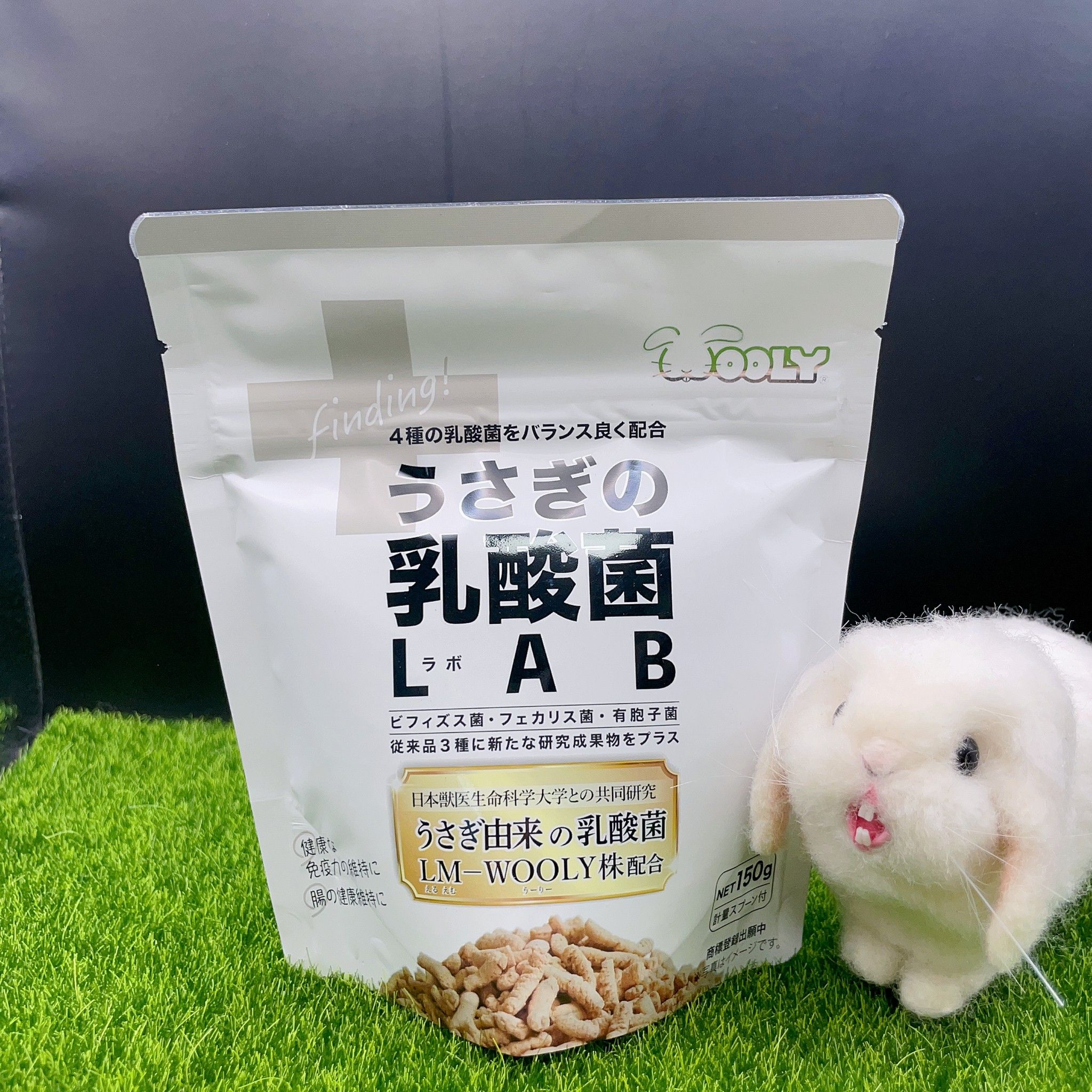 （現貨） 日本 WOOLY 兔子的乳酸菌LAB 150G