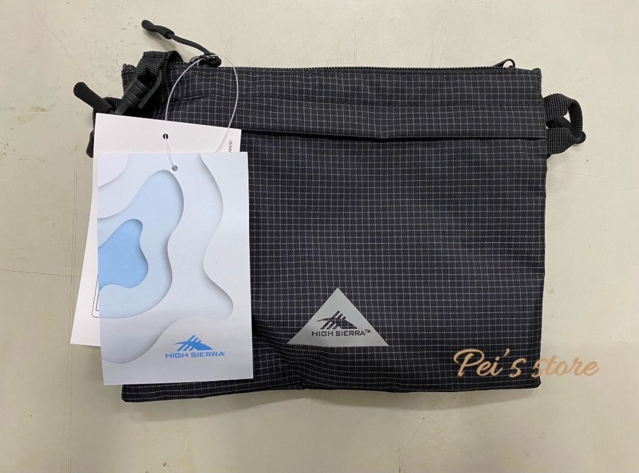 全新/7-11精品聯名HIGH SIERRA雙層斜背包