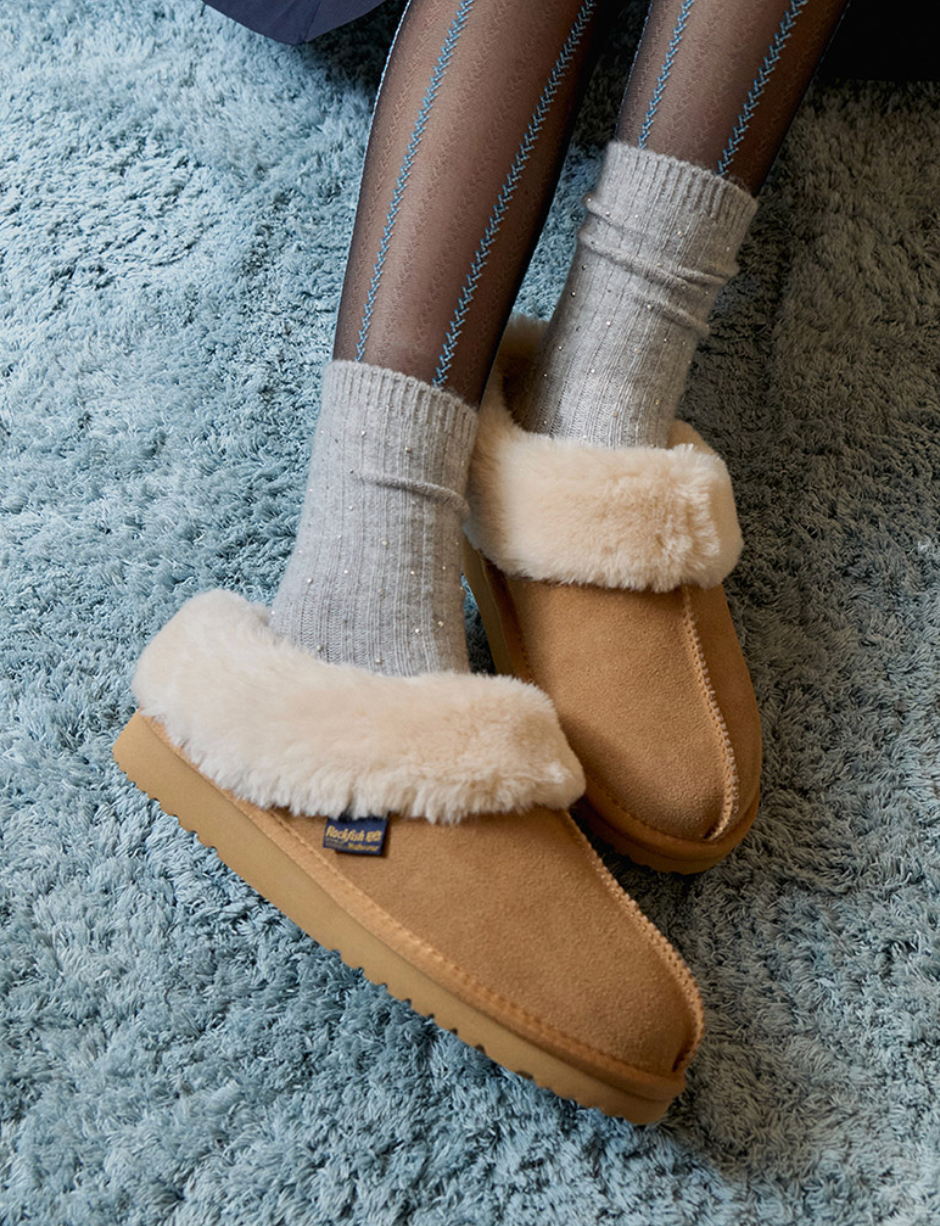 ROCKFISH 包後跟毛毛拖 ORIGINAL WINTER FUR MULES - 9 colors