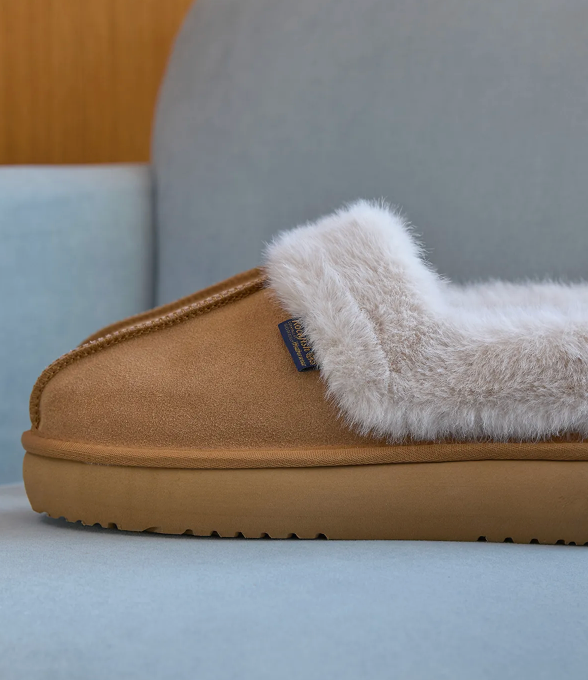 ROCKFISH 厚底款毛毛拖 CLOUDY FLATFORM FUR MULES - 5 colors