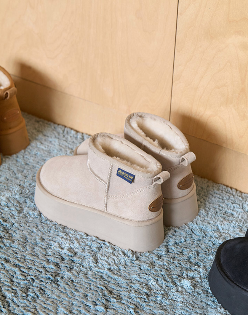 ROCKFISH 厚底迷你靴 ORIGINAL MAXI FLATFORM BOOTS MINI（3.5inch）