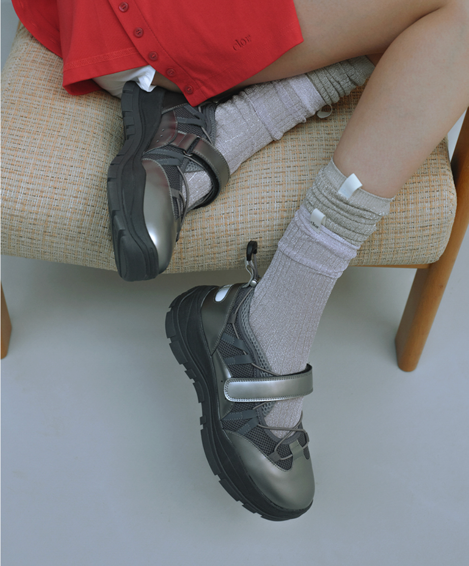 ROCKFISH 運動芭雷舞鞋/一代 BRYN VELCRO SNEAKERS（MESH）