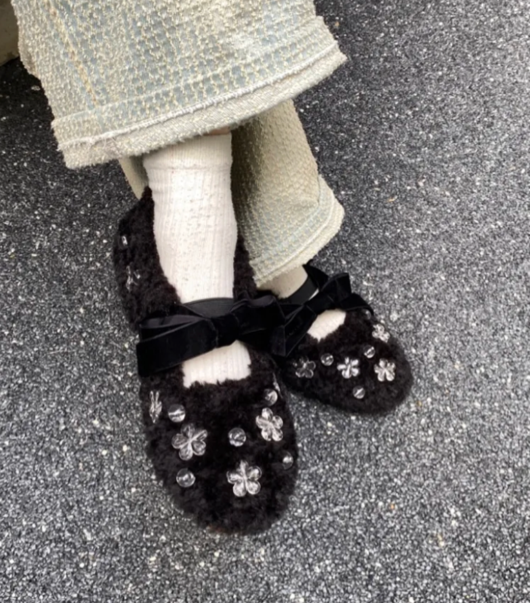 ROCKFISH [X SUSAN FANG] 卷毛瑪莉珍 FURRY MARYJANES - 3 colors