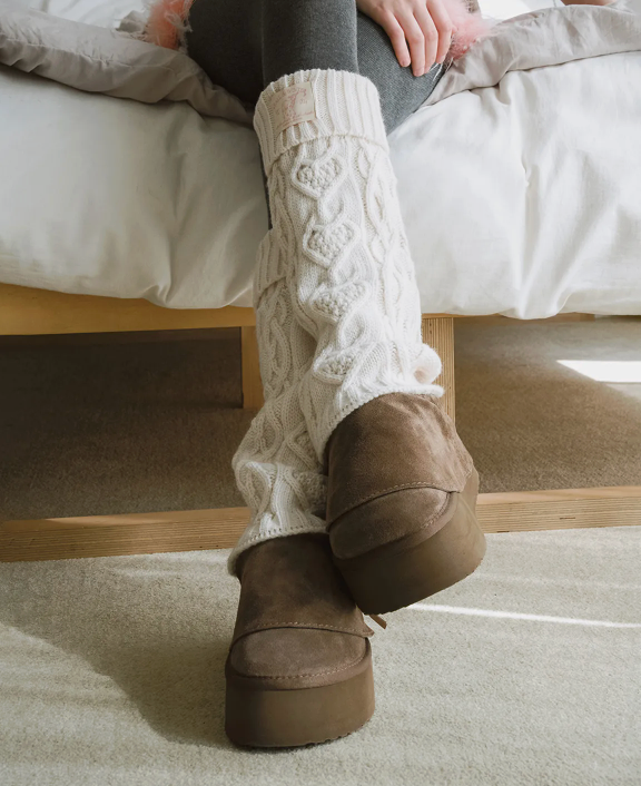 ROCKFISH 編織麻花系列/襪套 DIAMOND CABLE LEG WARMERS