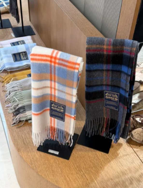 ROCKFISH 條紋圍巾 CLASSIC WOOL SCARF CHECK