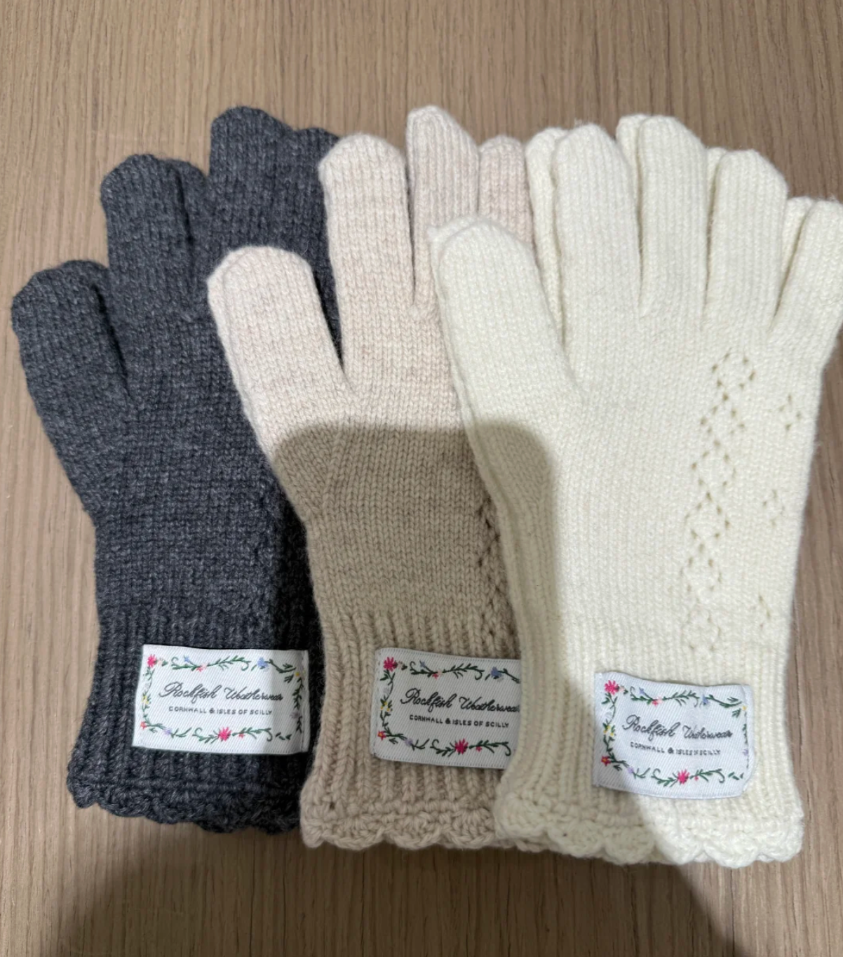 ROCKFISH 蕾絲手套 LACE KNIT GLOVES