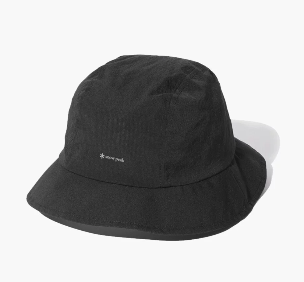 SnowPeak Quick Dry Hat 速乾黑漁夫帽