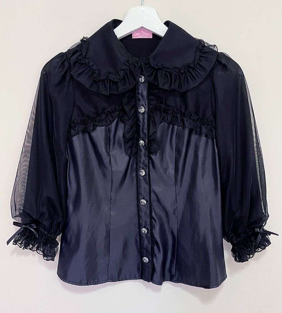 二手 日本製 Angelic Pretty Sugar Airy Bustier Blouse