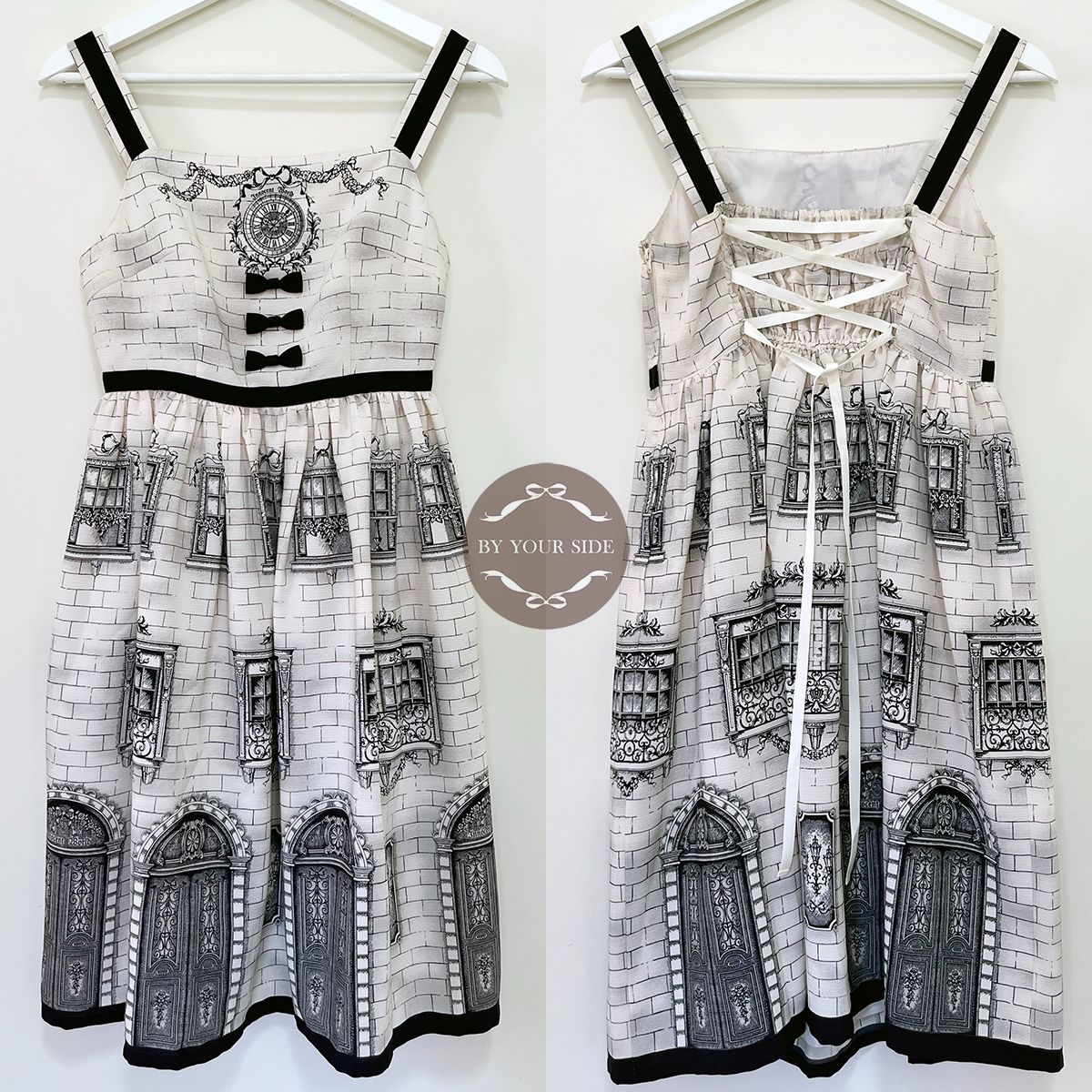 二手 Innocent World Appartement High Waist JSK 白色