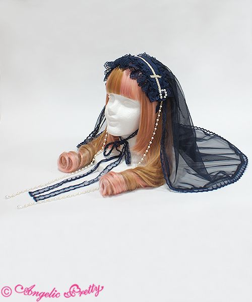 二手 Angelic Pretty Holy Theater Veil with Headdress