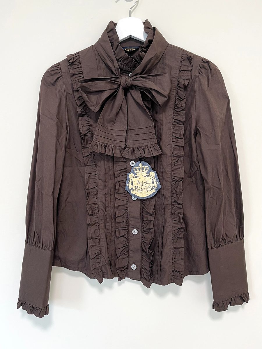 二手 日本製 Prince Conrad Blouse 立領襯衫