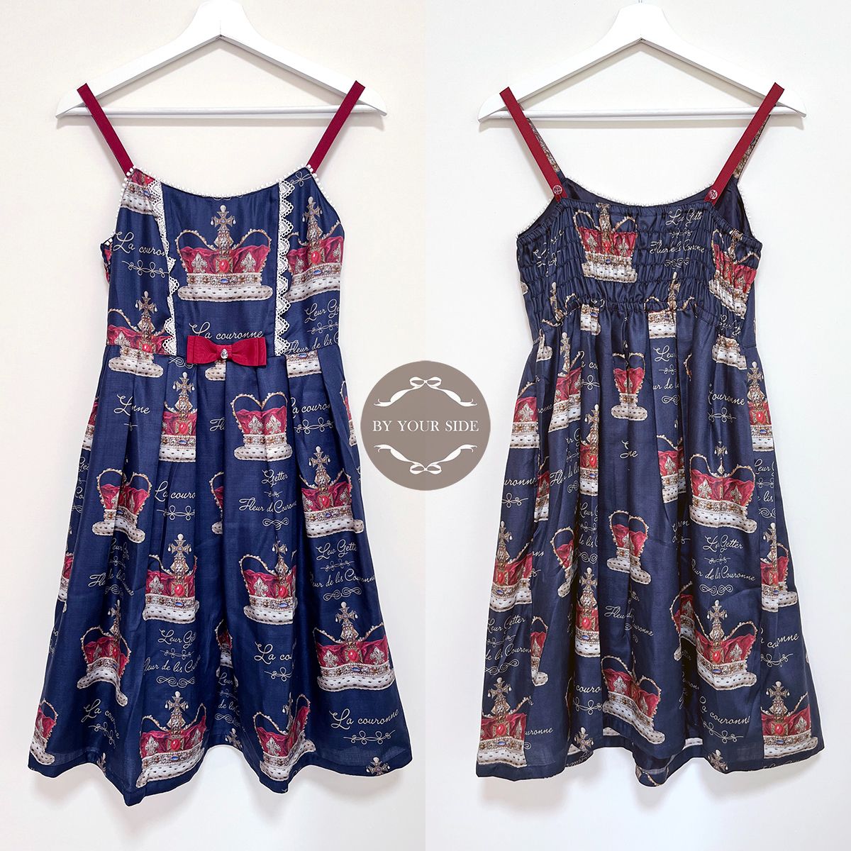 二手 日本製 Leur Getter Traditional Crown Camisole OP