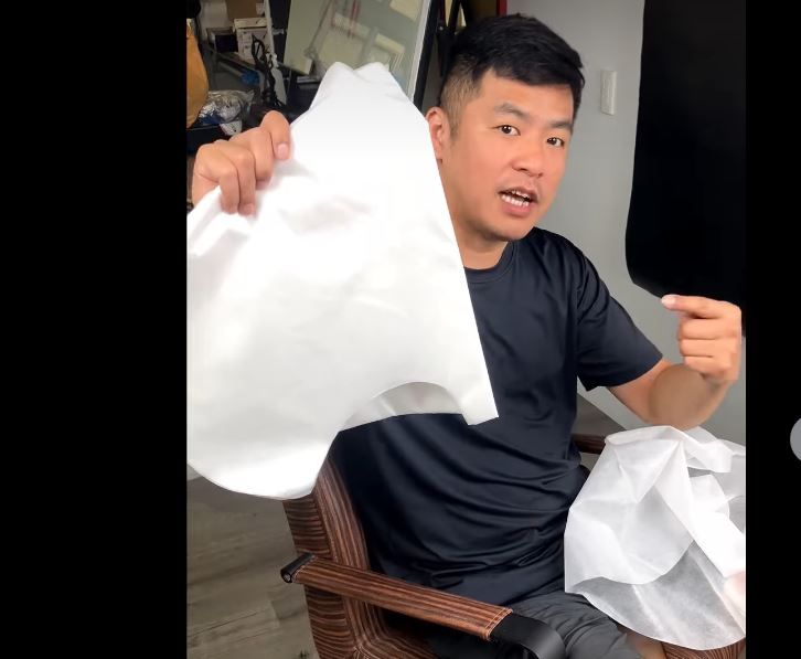 拋棄不織布燙染巾50入一包