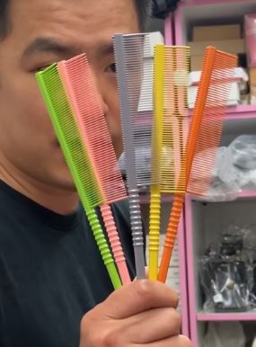 PEI四方尖尾梳