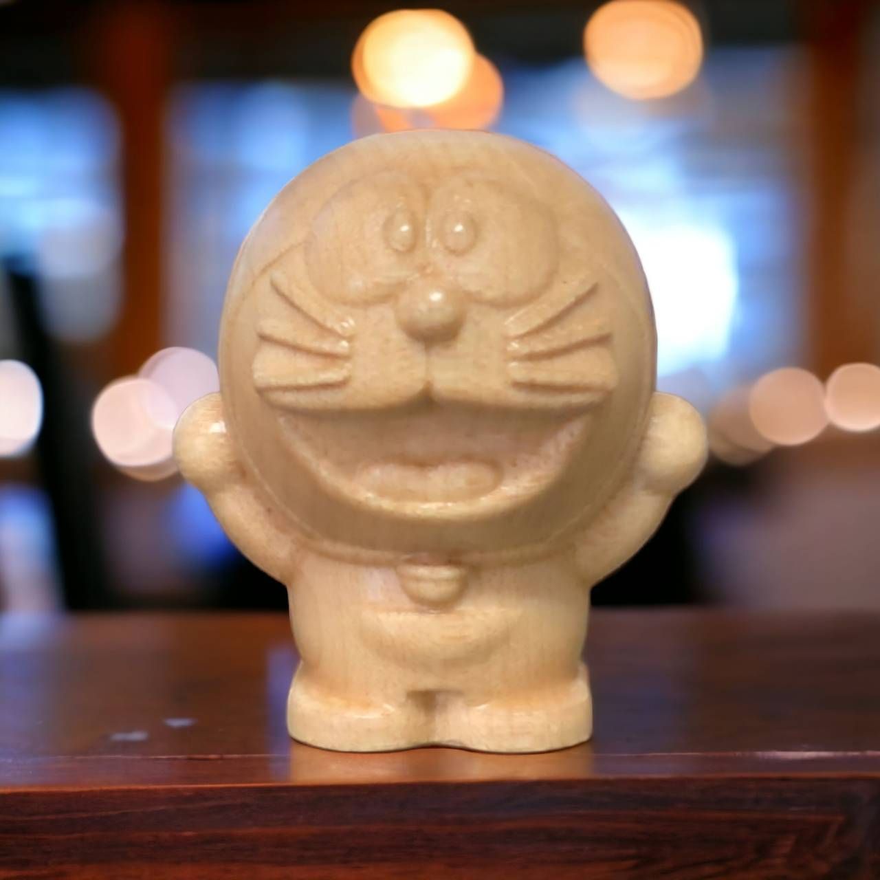 多啦a夢 小叮噹 機器貓 實木雕刻 多啦a夢公仔 小叮噹公仔 多啦a夢擺件 多啦a夢景品 多啦a夢玩具 小叮噹擺件