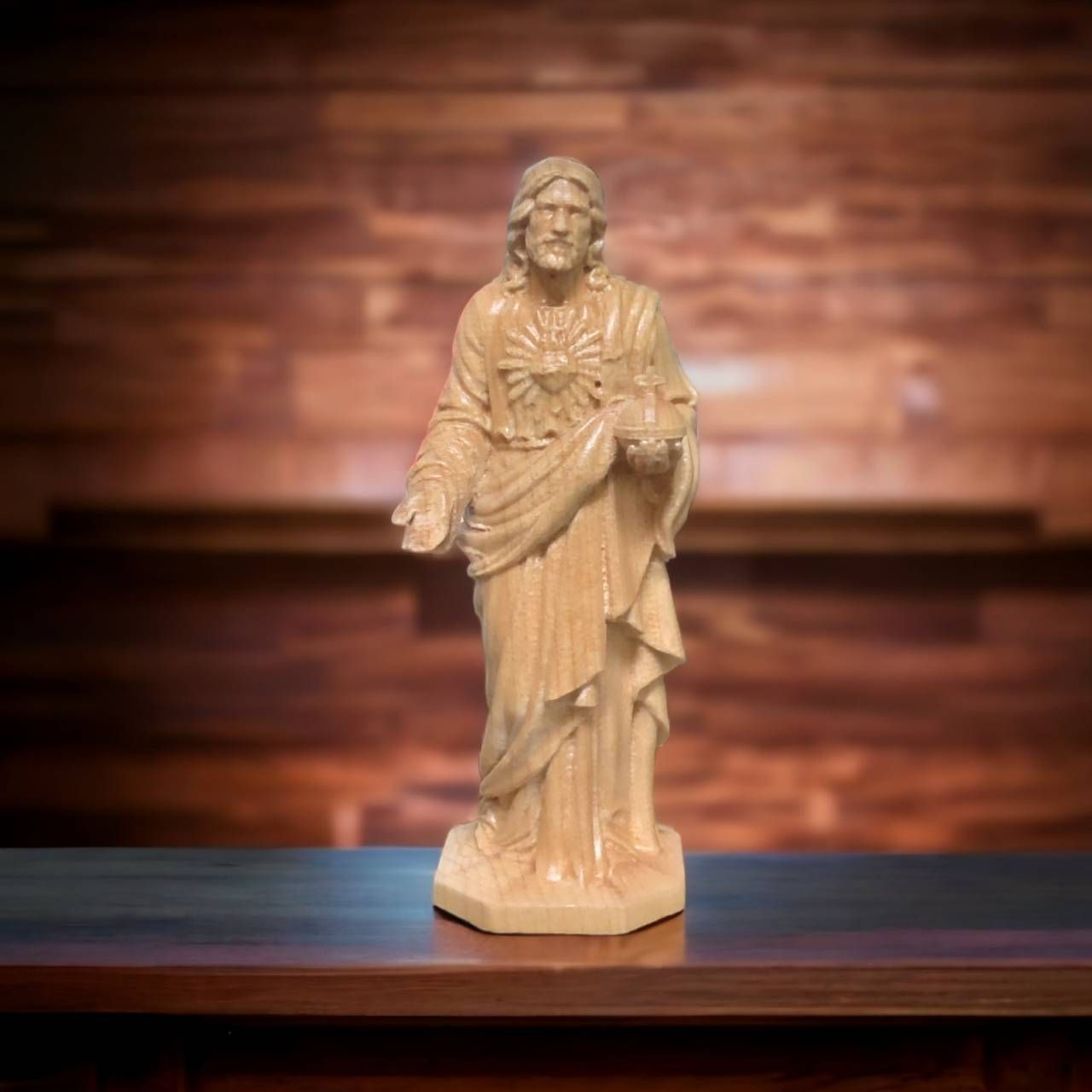 耶穌 實木雕刻 耶穌神像 耶穌神尊 耶穌擺件 神明公仔 耶穌木雕 模型神像 模型神尊 耶穌公仔